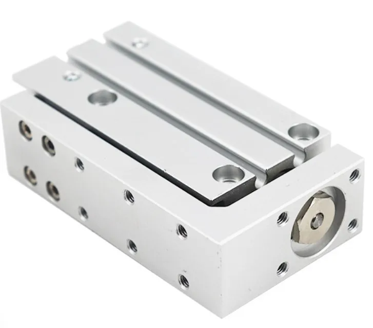 MXH/HLH Rail Cylinder MXH6 MXH10 MXH16 MXH20 SMC Type Precision Pneumatic Cylinder Linear Side Rail Guide Rod Cylinder MXH6-10