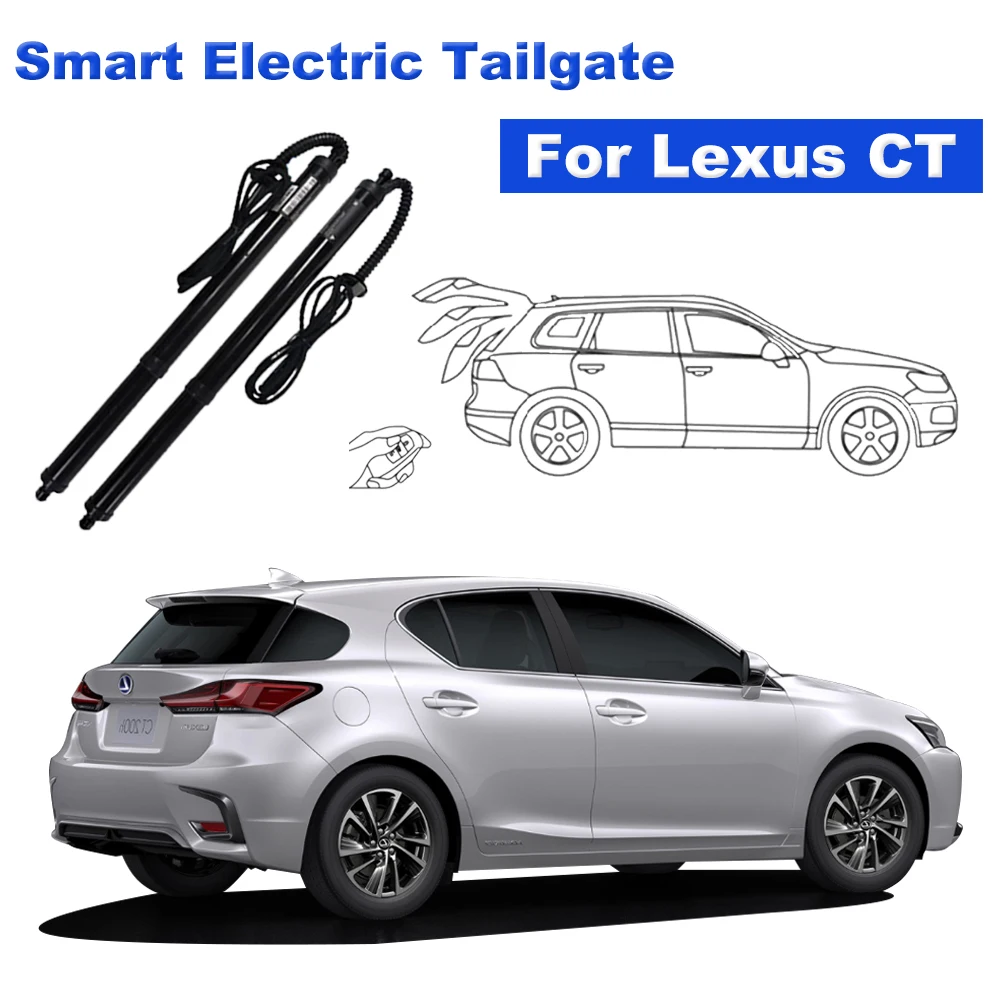 

For Lexus CT 200 CT200 2017-2024 Car Accessories Electric Tailgate Trunk Lids Auto Power Lift Remote Foot Open Kick Sensor