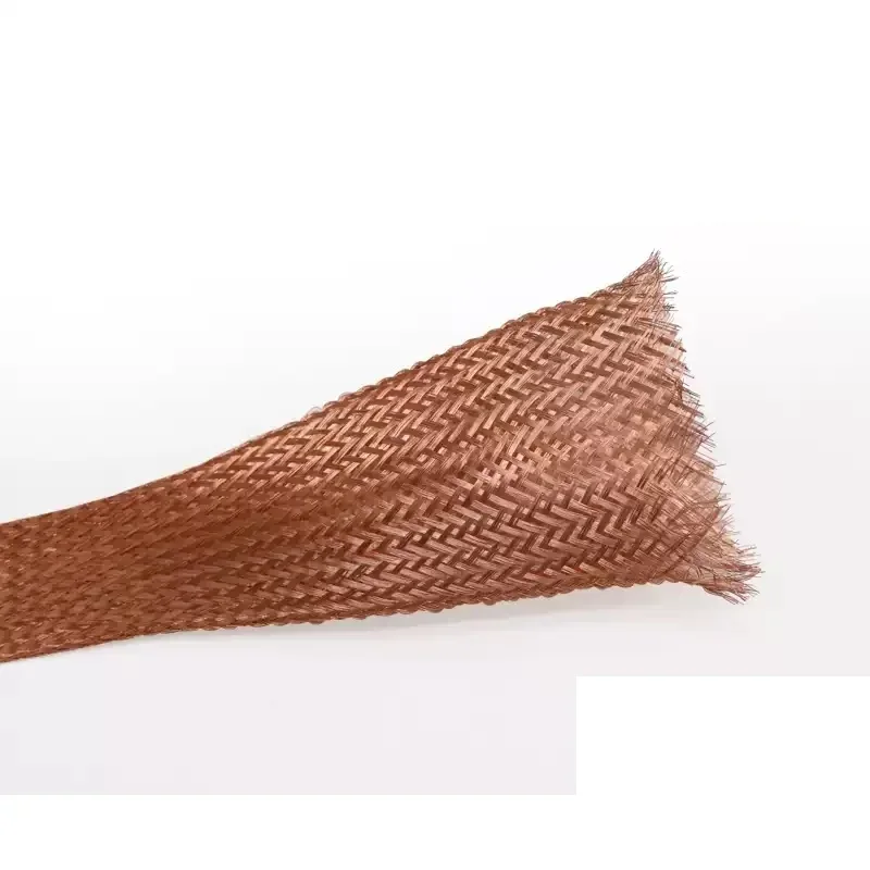 Reine Kupferbeschichtete Geflochtene Ummantelung 1 2 5M Länge 2mm bis 40mm Erweiterbares Kabel Signalkabel Abgeschirmte Metallhülle – Detail 4