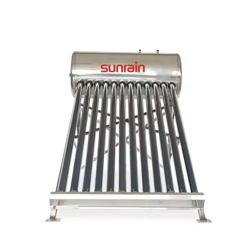 Sunrain 120L Calentador De Agua Solar Compacto De Baja Presión De Acero Inoxidable Messico Calentadores De Agua Calentador Solar Gravidad Solar