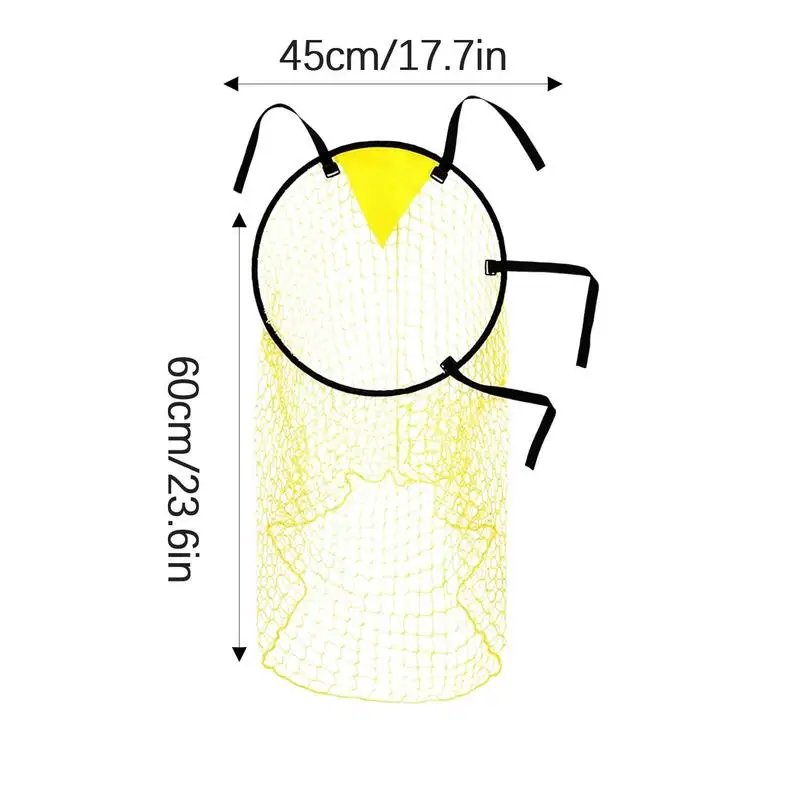 Football Target Net Foldable Football Training Net Easy to Attach and Detach Youth Free Kick Practice Shooting Soccer