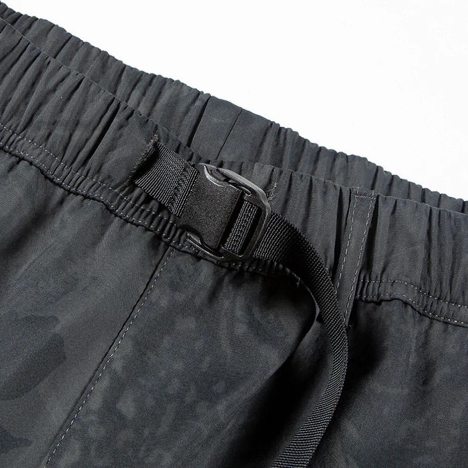 Camp Jogger Pants Men Windproof Waterproof Sweatpants Elastic Waist Fashion Casual Outdoor Joggers Male