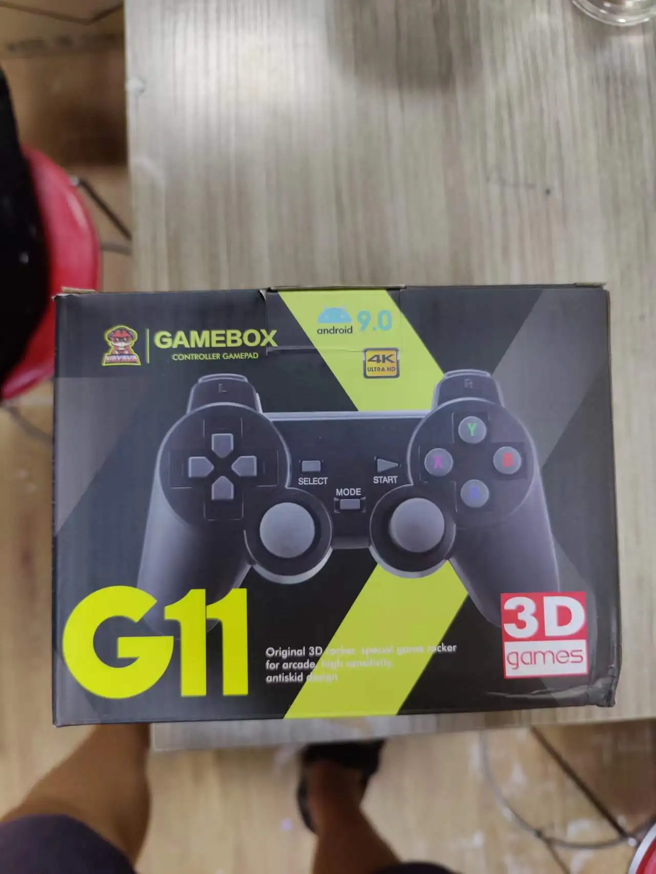 

Retro Video Game Console G11 Android9.0 Emuelec4.5 Dual System TV Box 905X3 Chips 4K HD Output 50Simulators 10000Games Kid Gifts