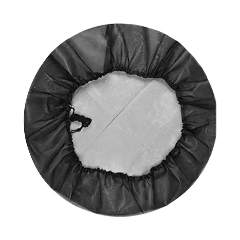 Rain Barrel Cover Water Storage Barrel Cover With Adjustable Drawstring Anti Mosquito Water Protection Tank Netting Screen