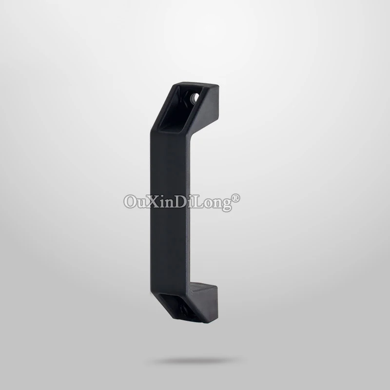 

10PCS PA Industrial Equipment Pulls Handles Black Distribution Box Pulls Switch Control Electrical Cabinet Door Pulls Handles