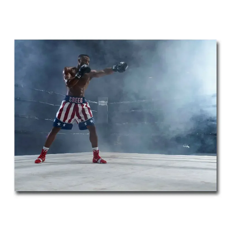 L0023 Creed II Movie Silk Fabric Poster Art Decor Indoor Painting Gift