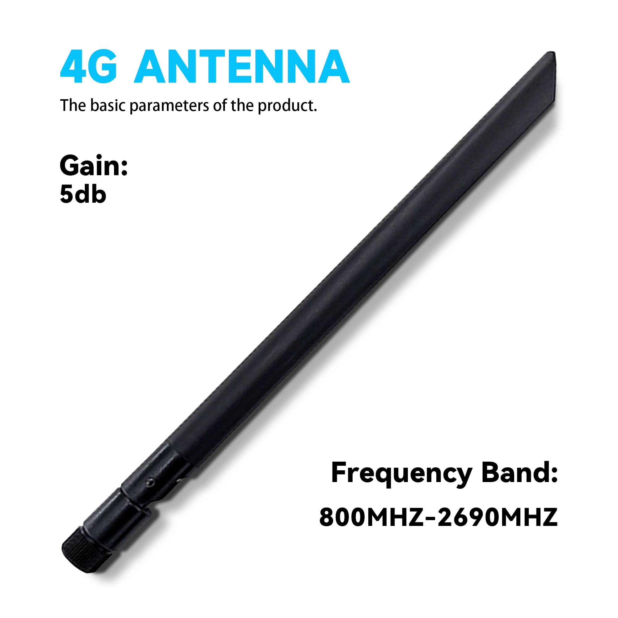 2PCS ODM 2.4GHz UHF VHF TX2400-JKD-20 Omnidirectional LORA Antenna Outdoor RF Antenna For Broadband Communications