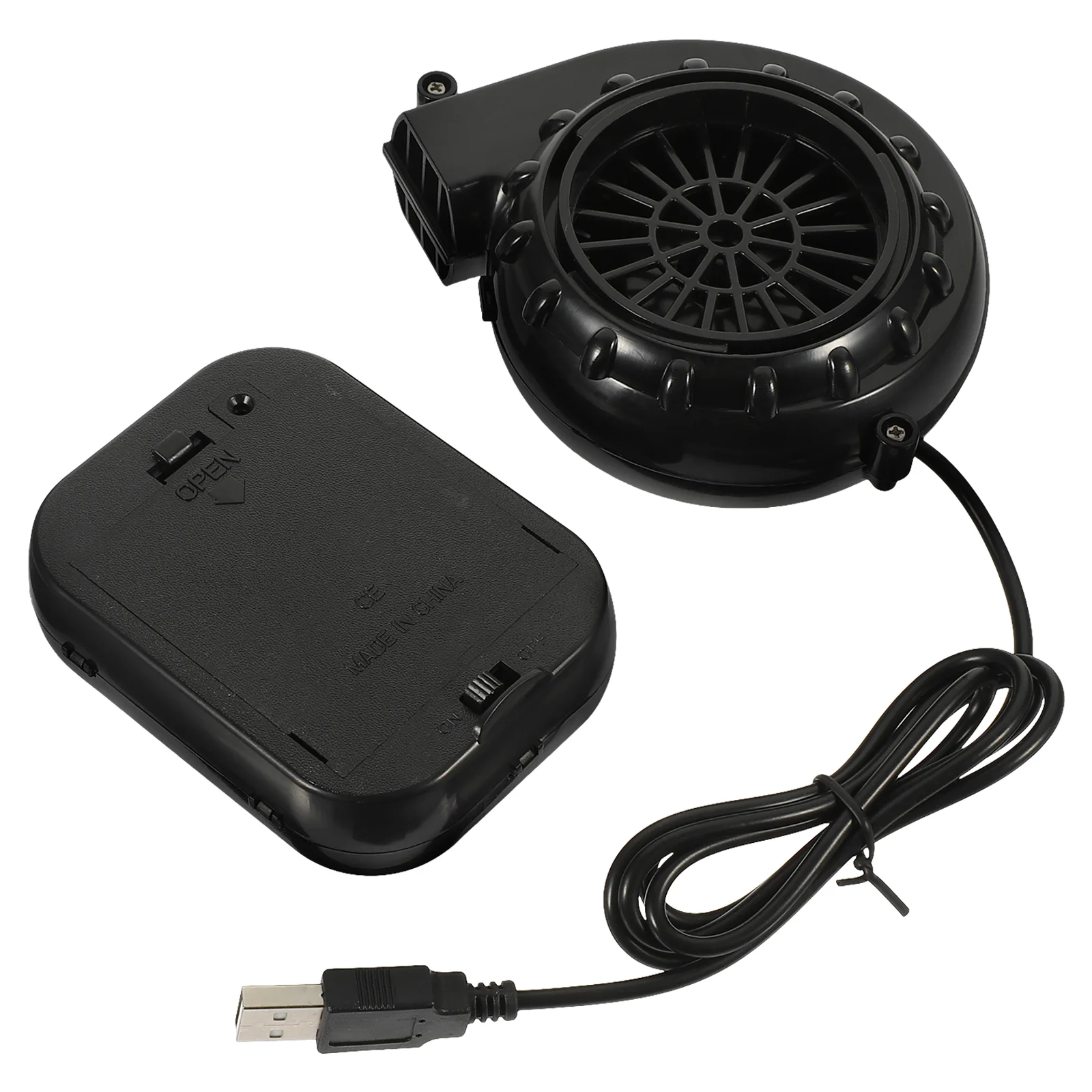 Mini Blower Noise Powered Fan Accessories Clothing Halloween Costume Air Pump Abs Fans Easy-to-use