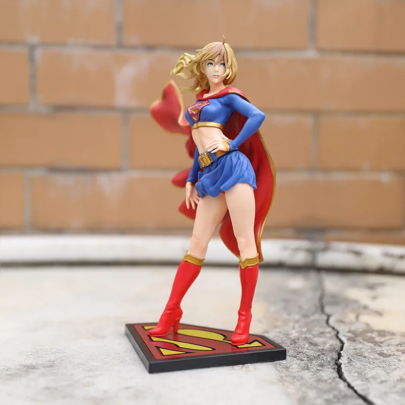 

DC Anime comic beautiful girl statue Superwoman Ver.2 limited edition Action Figure statue Collectible Model Toy Figures gifts