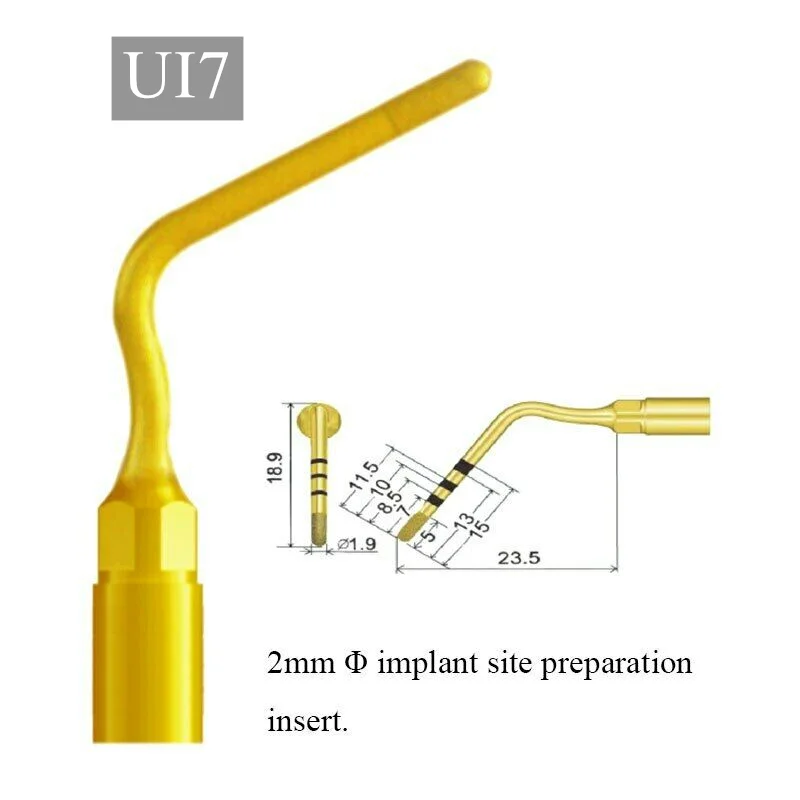 Tandheelkundige Piezo Chirurgie Tip Voor Bot Snijden/Sinus Lifting/Implantaat En Exelcymose Chirurgie Tip Fit Mectron En Specht