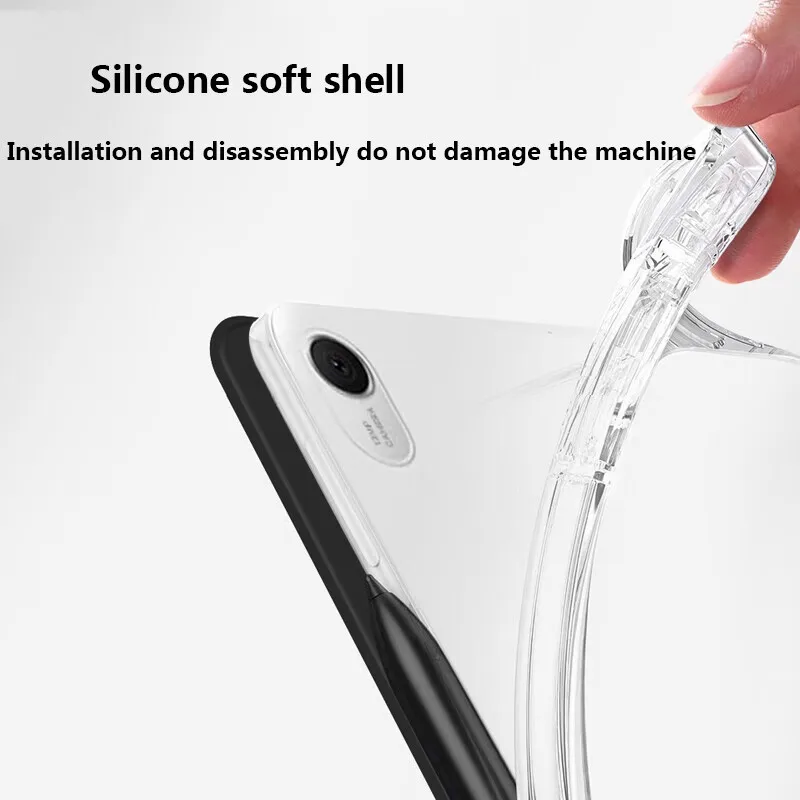 Clear TPU Pen Slot Case For OnePlus Pad 2 Pro 13.2 inch 2025 Pro 12.1 Pad2 Pad3 11.61 Go 11.35 Protective Cover