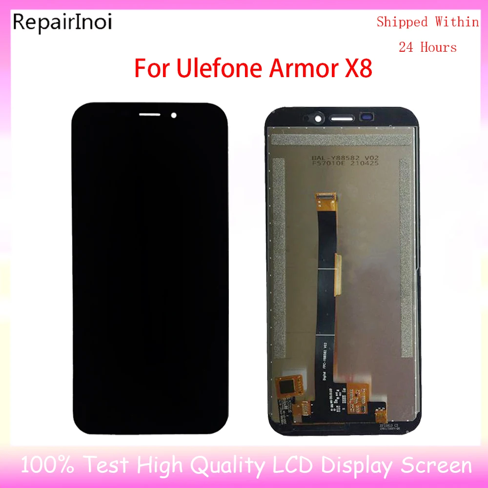 Ulefone Armor X3 X5 X8 X10 X9 Pro용 고품질 LCD 디스플레이, 터치 스크린 센서 패널 어셈블리 교체 부품