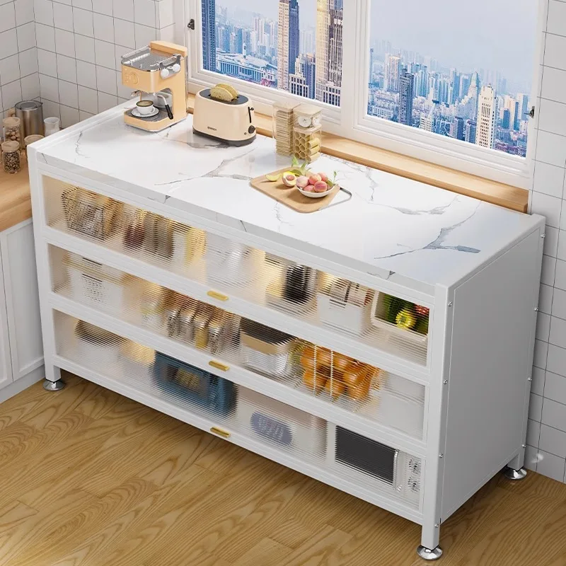 AOLIVIYA Slate Wall Locker Kitchen Dish Sideboard Living Room Wine Tea Storage Cabinet Restaurant Display Cabinet