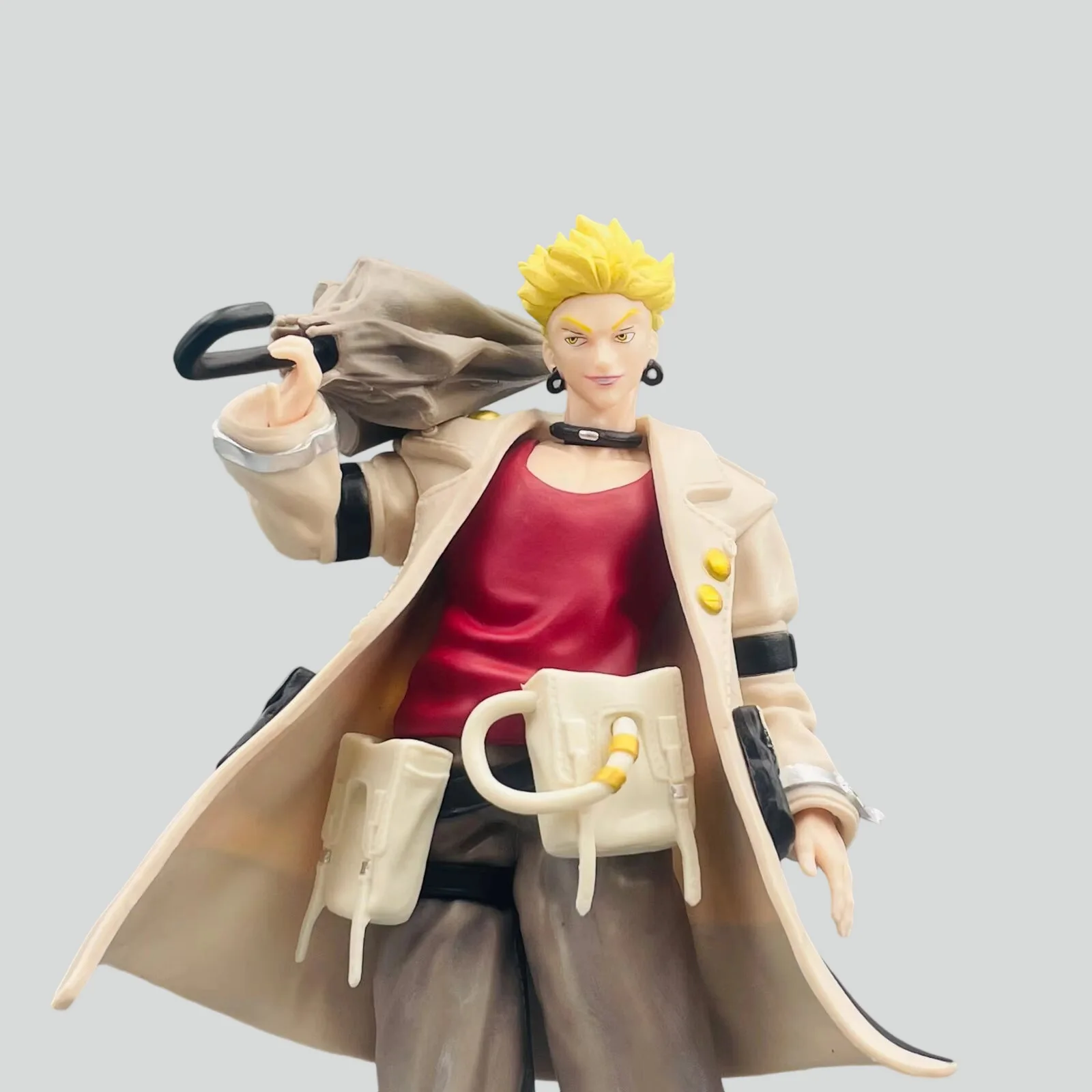 Wan Yuan War Ghost Li Yao 2D figuurset - Luden Qin Zanka staande pose anime figuurmodel