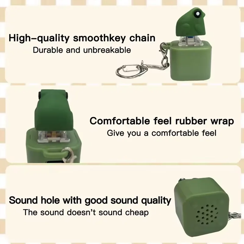 الإبداعية كراكينج الضفدع المفاتيح مع أضواء ملونة إصبع زر الفرس مثيرة للاهتمام الضفدع انتزاع الإجهاد الإغاثة سلاسل المفاتيح