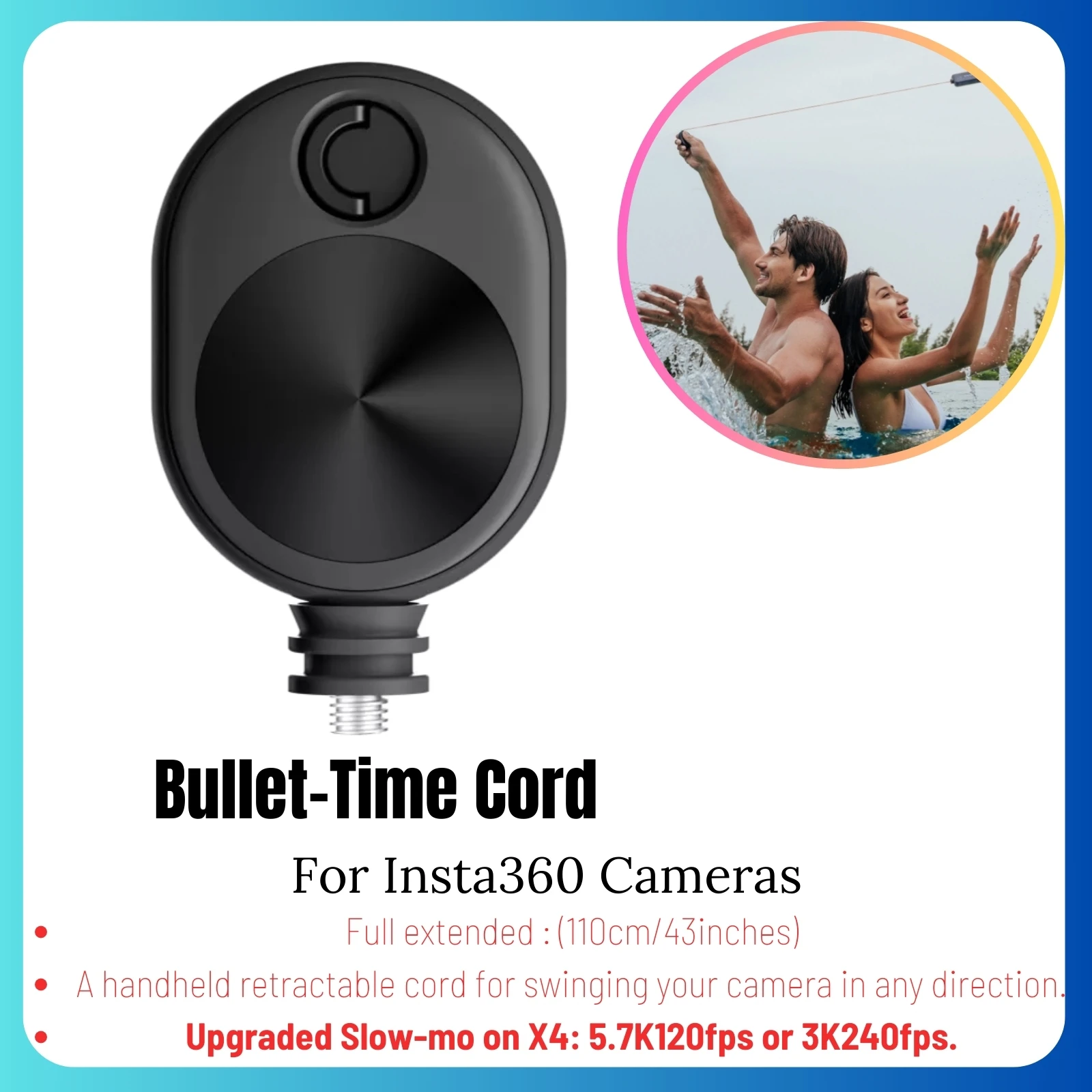 Insta360 X4 アクセサリー オリジナルレンズキャップ ガード 