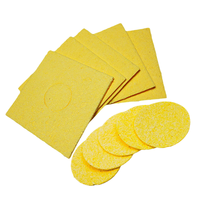 Soldering Iron Tips Cleaning Sponge Cleaner High Temperature Enduring Condense Sponge for Welding Tips Cleaining Tool