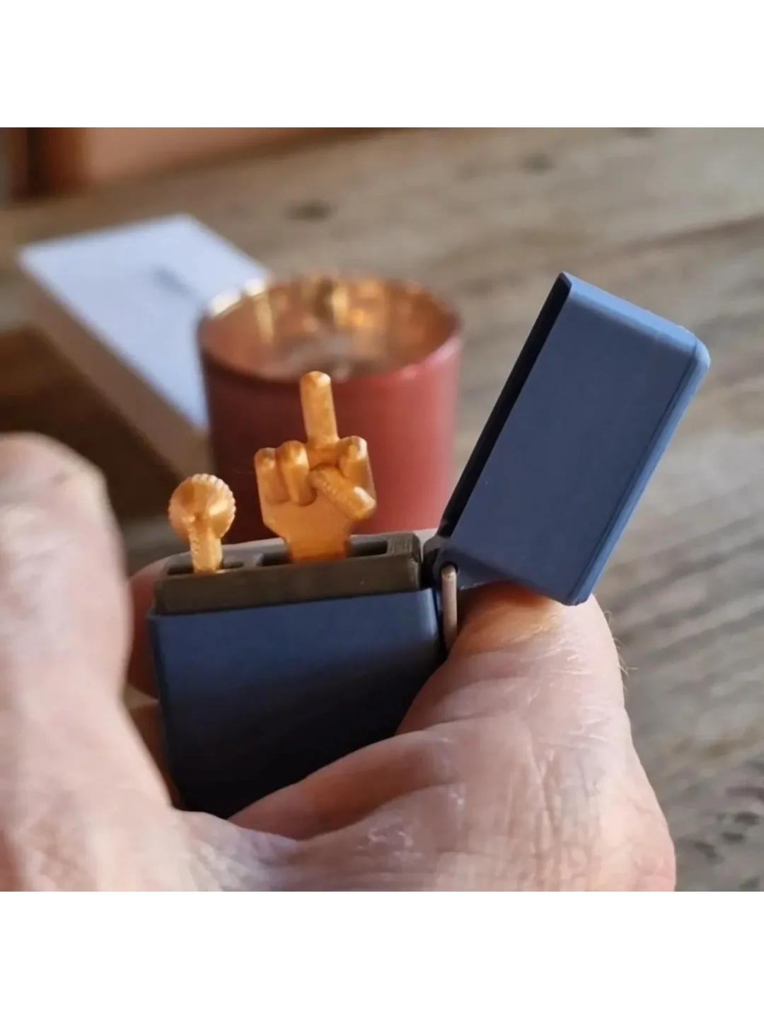 [Nouveau produit] Briquet imprimé en 3D, ornement de bureau, décompression abstraite et relaxation, cadeau créatif