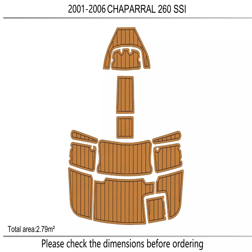 2001-2006 CHAPARRAL 260 SSI Swim platform 1/4