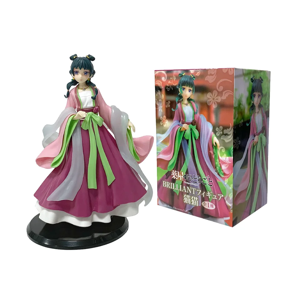 18 CM In Stock for The Apothecary Diaries Beautiful Girl Maomao Anime Figure, Model Collectible Toy, Surprise Gift Halloween