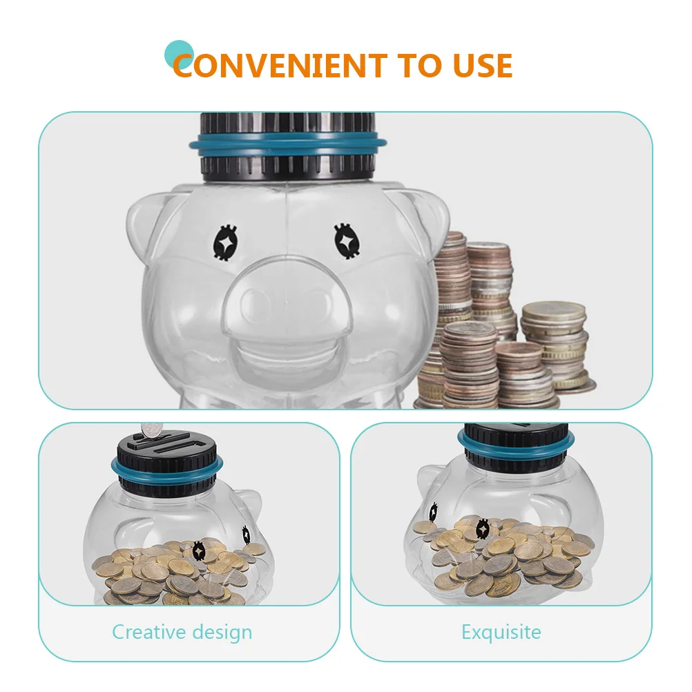 デジタルカウントマネージャー電子カウンターコインバンク子供用LCDディスプレイ貯金ポット手動+/-ボタンコインストレージ