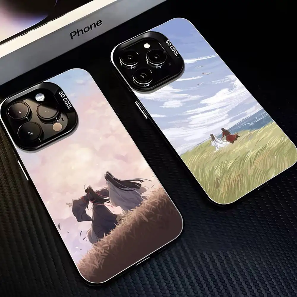 

Heavenly Official Blessing Phone Case For iPhone17,16,15,14,13,12,11 Plus,Pro Max Black Matte Shockproof Cover