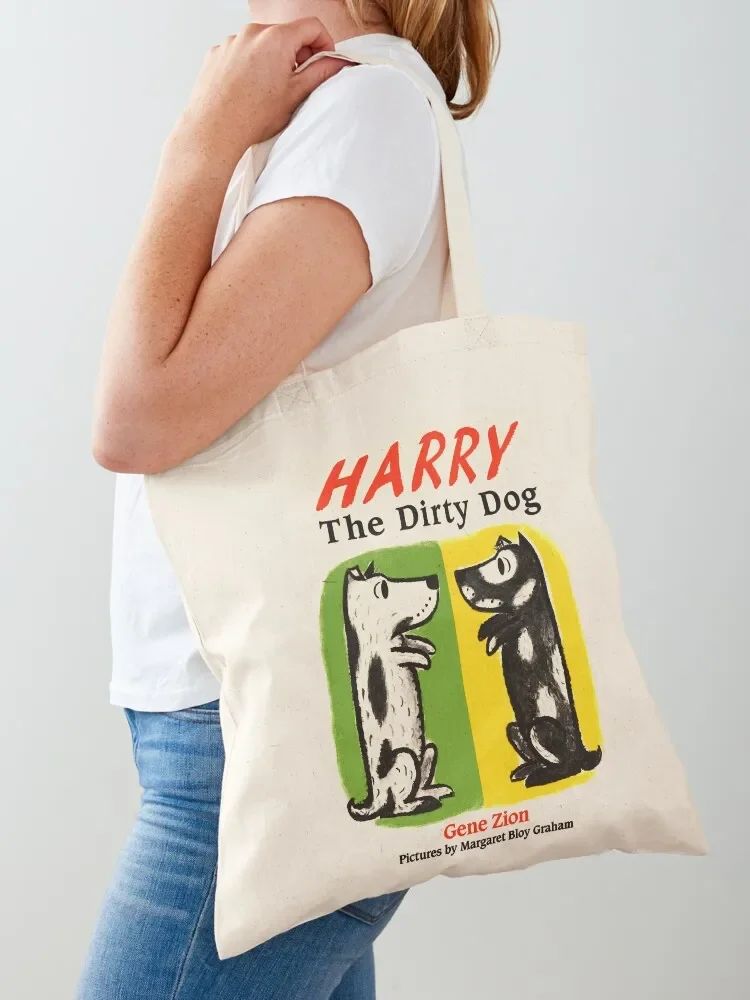 Harry the Dirty Dog Classic Tote Bag hand bags Women's shopper canvas tote bags custom bags Tote Bag