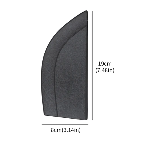 Imagen 2 del producto Moldura triangular Delta para puerta Exterior trasera izquierda derecha, embellecedor para Hyundai Accent 2006 2007 2008 2009 2010 83830-1E000 83840-1E000