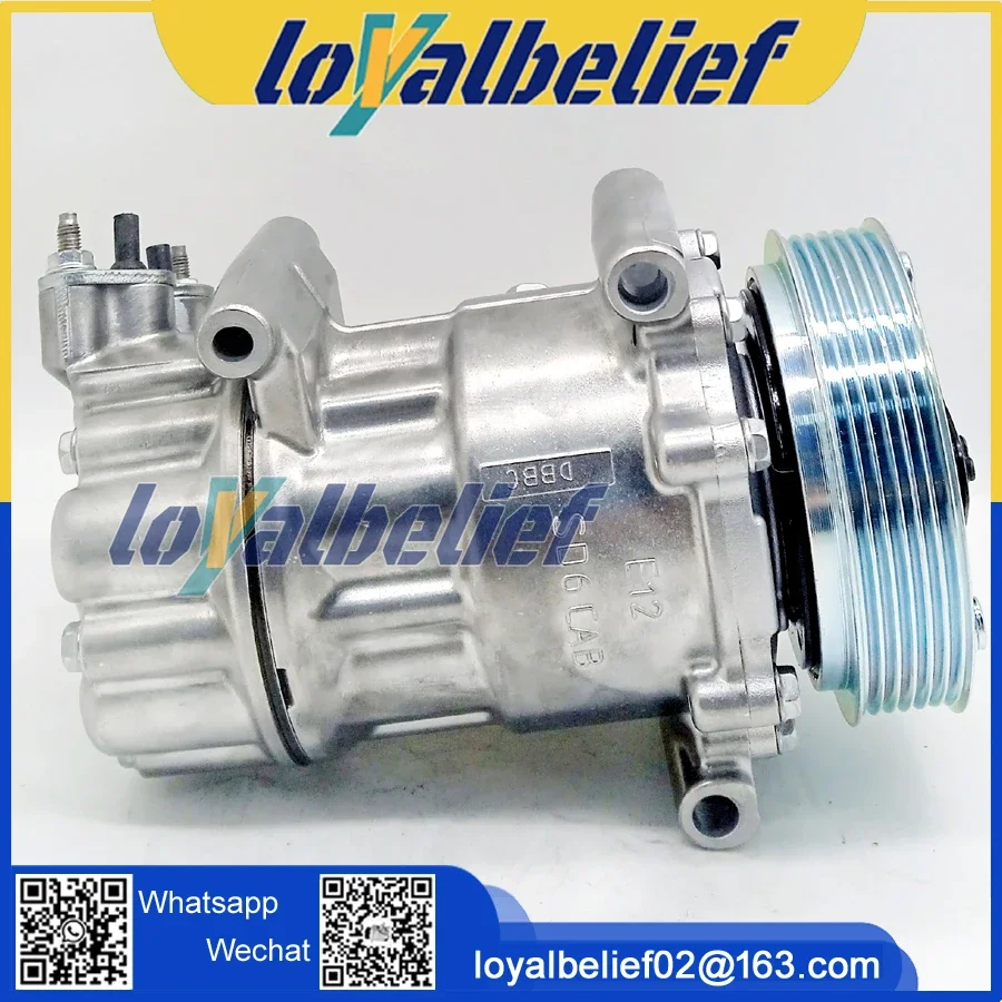 

SD7C16 AIR COMPRESSOR For PEUGEOT 308 CITROEN C4 Picasso 1.6 HDi 2007- 9800839580 9671216780 9659875880 8FK351334171 96519114