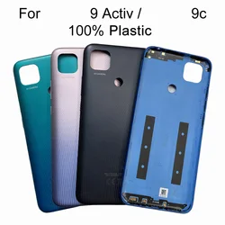 Housing A+++ For Xiaomi Redmi 9C / Redmi 9 Activ Battery Back Cover Repair Replace Door Rear Case + Side Buttons