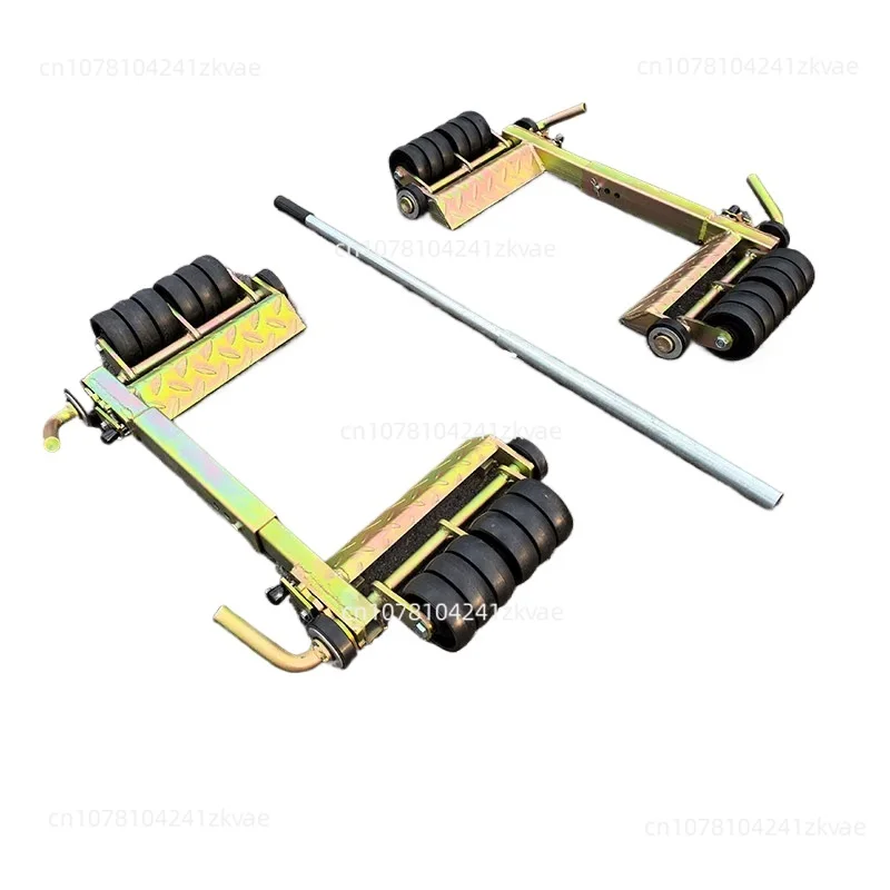 Double Row Directional Wheel Car Moving Dolly Wrecker Accessory for Vehicle Rear Wheel Towing Operation