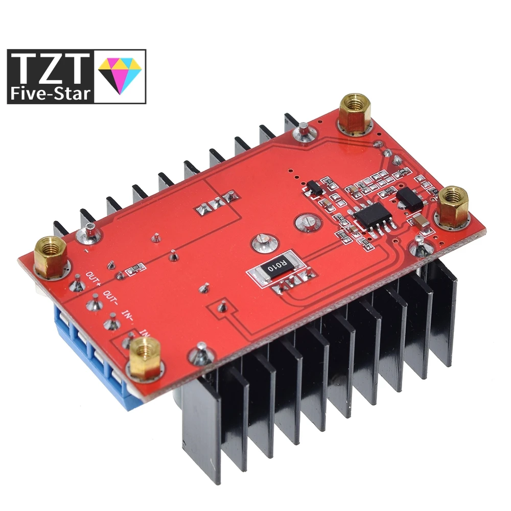 Imagem -03 - Tzt-dc-dc Boost Converter Step up Módulo de Alimentação 1032v a 12-35v 10a Laptop Tensão Charge Board 150w