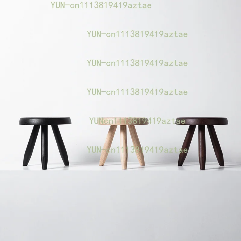 Solid Wood Round Stool,Porch Shoe Changing Stool,Living room footstool,Home Mobile Seat,Modern Lounge Chair,Nordic Furniture