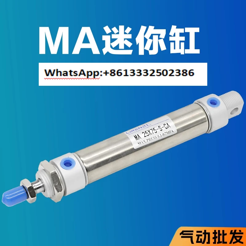 

Mini Cylinder, Stainless Steel MA 16X10-S-CA MA 16X15-S-CA MA 16X20-S-CA