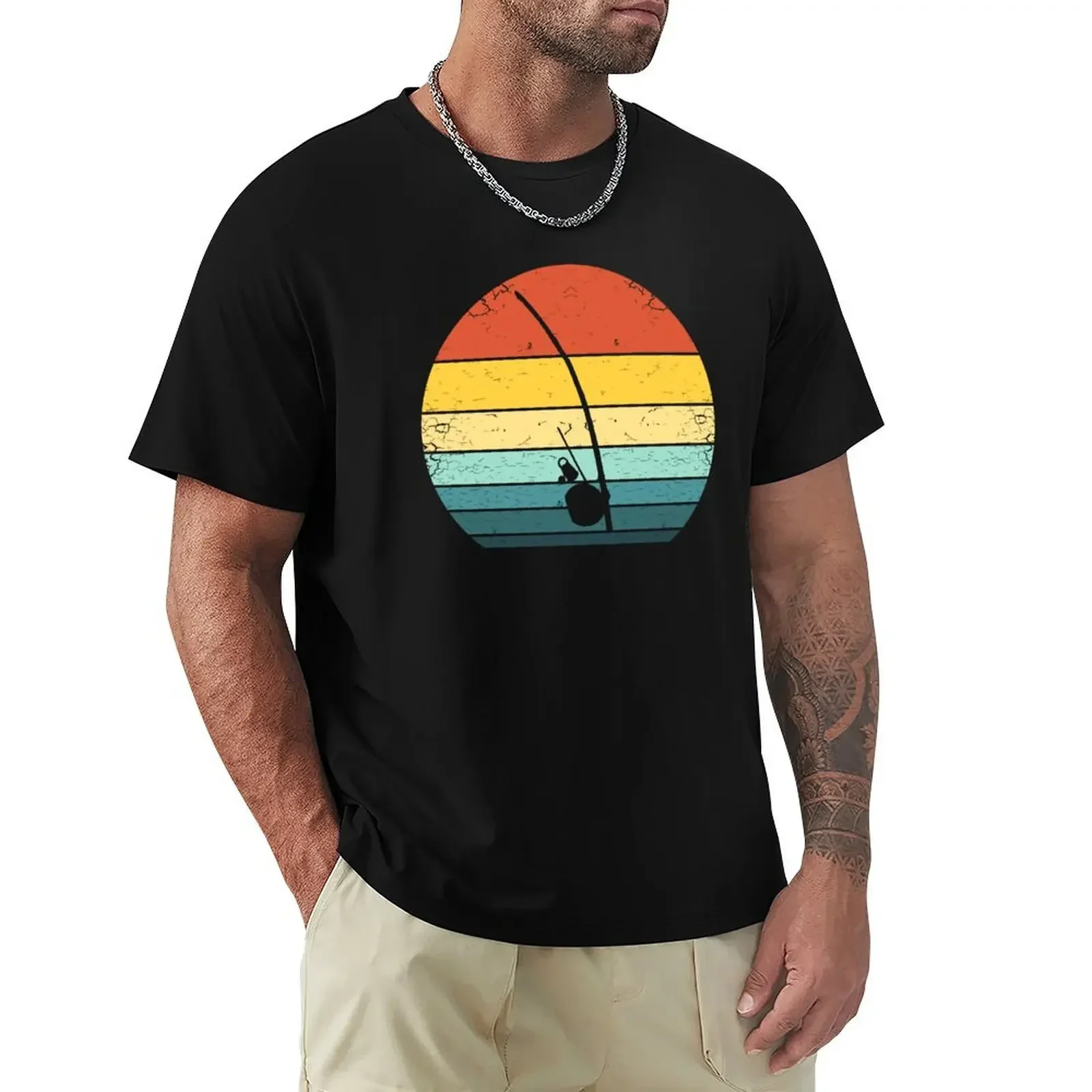 

Cheavyweight streetwear Vintage Capoeira Berimbau Instrument 70s Sunset T heavyweights sweat fruit of the loom mens t shirts hot