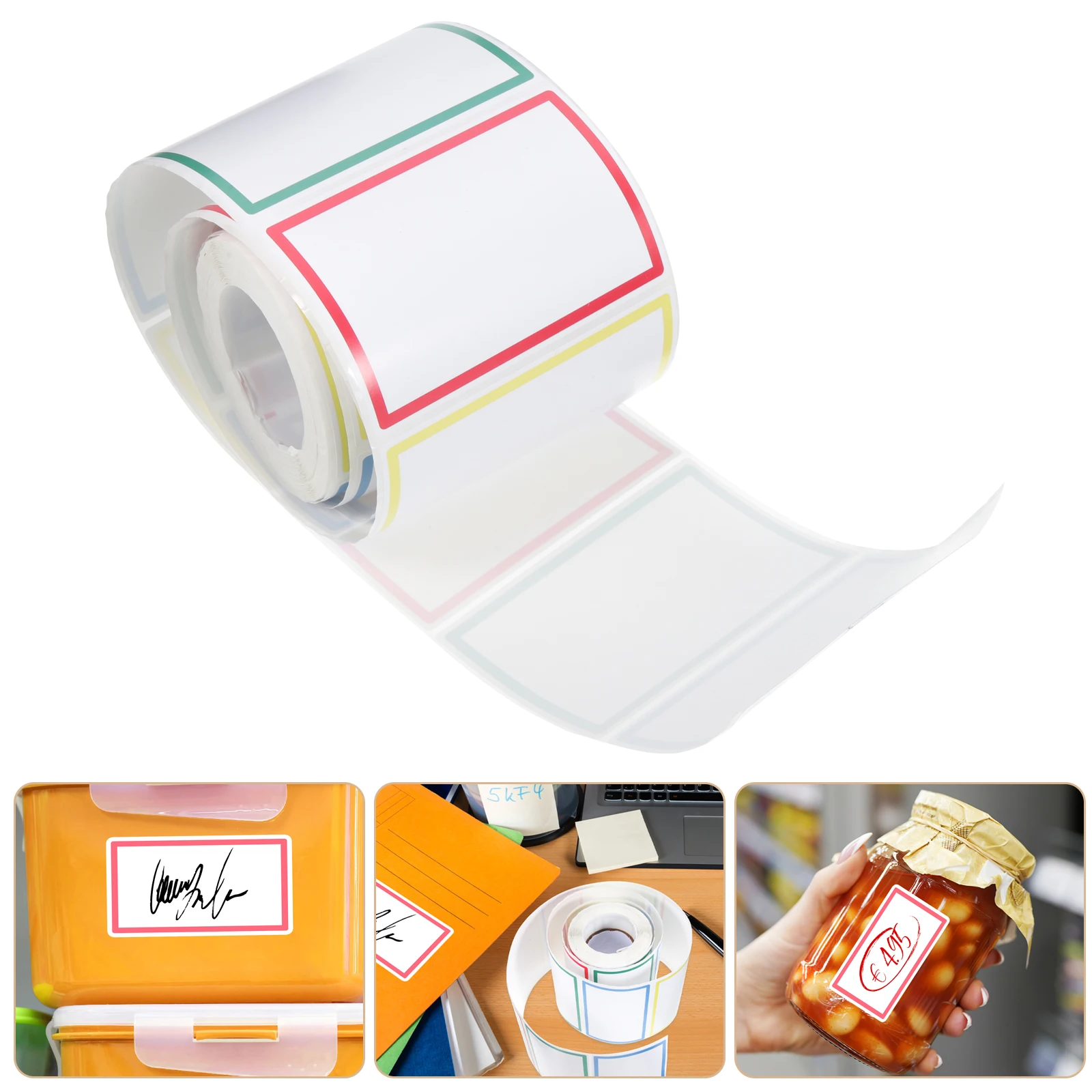 

2 Rolls Name Sticker Classroom Tags Colour Dot Stickers for Presents Decorative Sticky Labels s