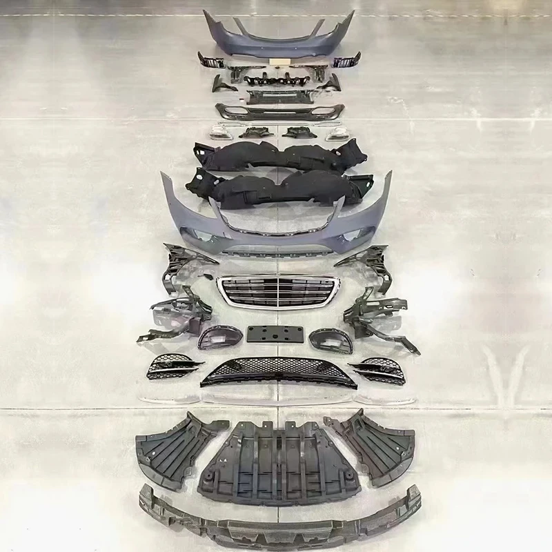 

2018 - 2020 W222 S - Class Upgrade to S450 Facelift - Body Kit, Front & Rear Bumpers, Grille Included