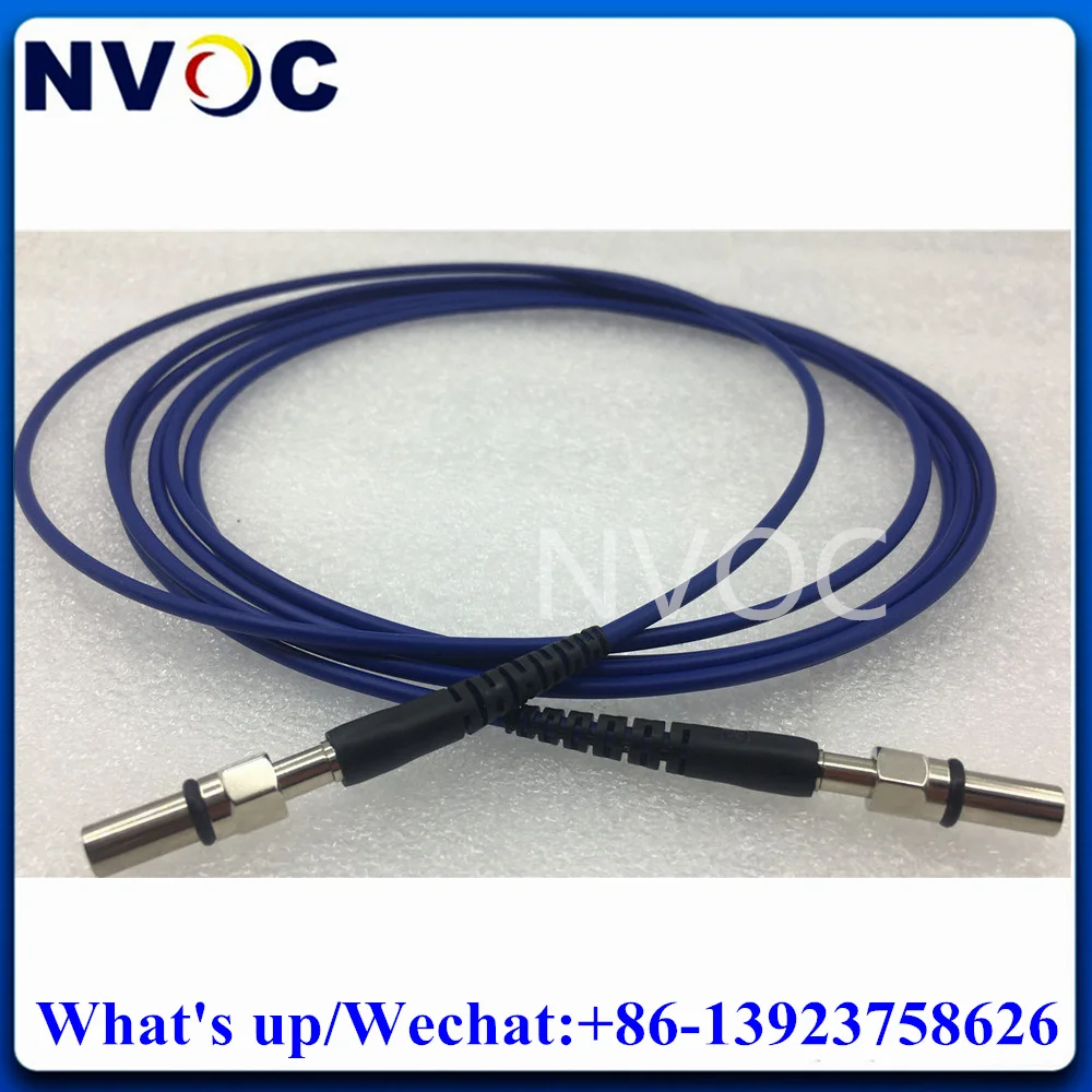 SMA905-SMA905 400um Silica Core Metal Ferrule MM SX 1M 2M 3M Infrared Ultraviolet Energy Optic Fiber Patch Cord Cable Connector