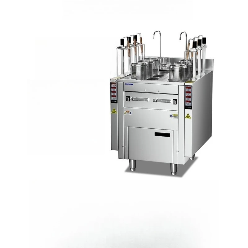 

Automatic lifting noodle cooking stove, intelligent Malatang stainless steel noodle cooking machine