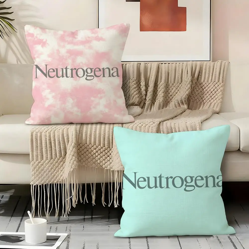 BRAND N-Neutrogena Pillow Case Pillowcase, Double-sided Printed, Sofa Cushion, Bedroom Headboard Pillow
