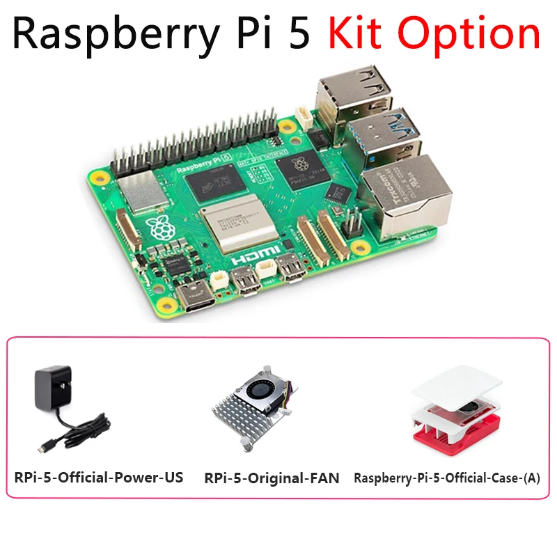 

Raspberry Pi5 4GB / 8GB RAM Option