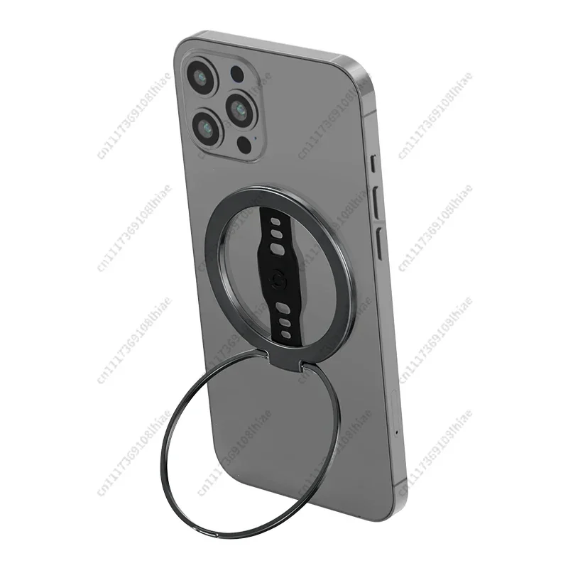 MagSafe Wireless Charging Phone Grip Stand Silicone Finger Strap Removable Magnetic Ring Holder