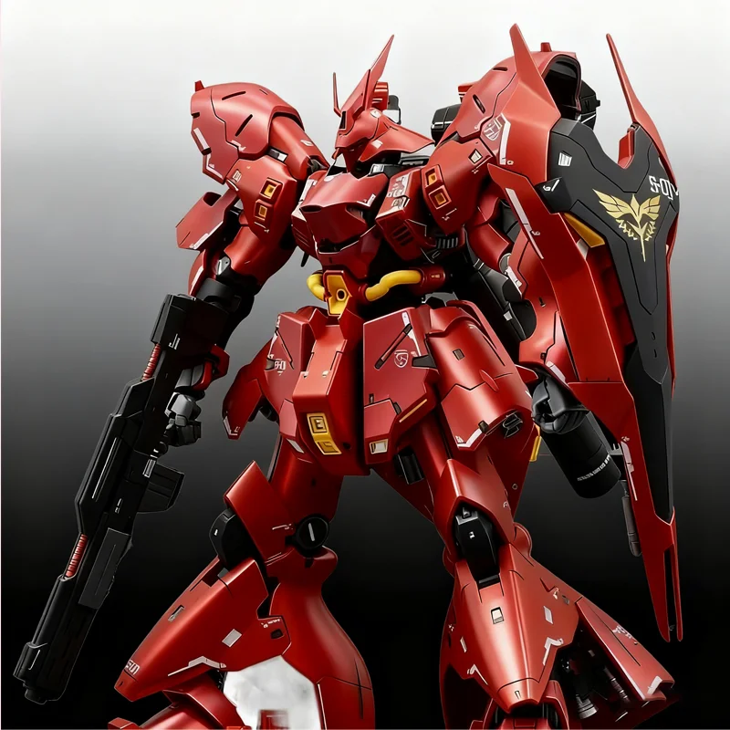 

RG 1/144 Sazabi Assembly Model Kit Action Figures Collection Model Toys Comes With Water Decals Desktop Ornament Boys Gifts Doll