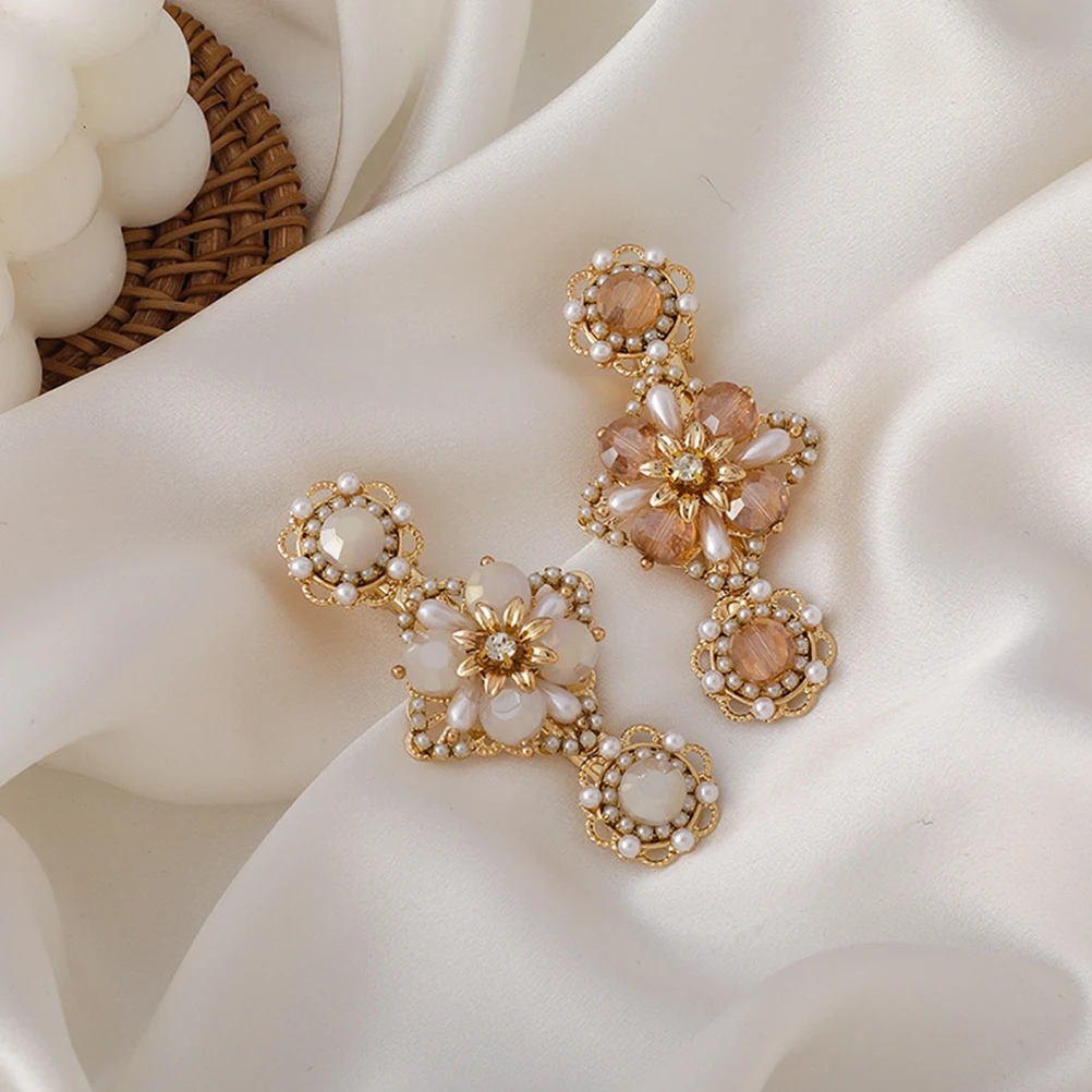 لؤلؤة مشبك شعر كريستال زهرة دبوس الشعر موضة المشابك الفتيات أغطية الرأس تصفيف المشابك دائم تسريحات الشعر التي شيرت فستان الزفاف