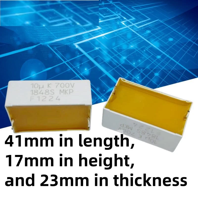 

2PCS 700V 10UF 700V 106K MKP 1848 metalized polypropylene film capacitor