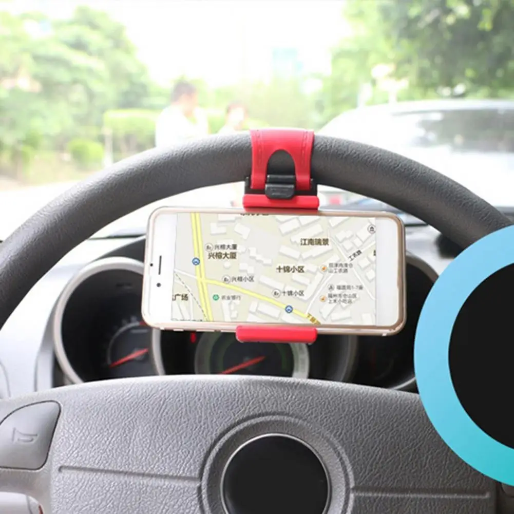 Supporto per telefono cellulare volante staffa per telefono cellulare supporto per presa con fibbia Clip per bici navigazione per supporto per telefono per auto del veicolo