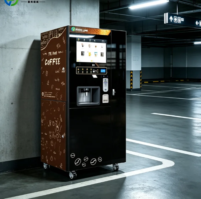 Hotel Lobby Coffee Vending Machine Self Service Coffee Vending Machine