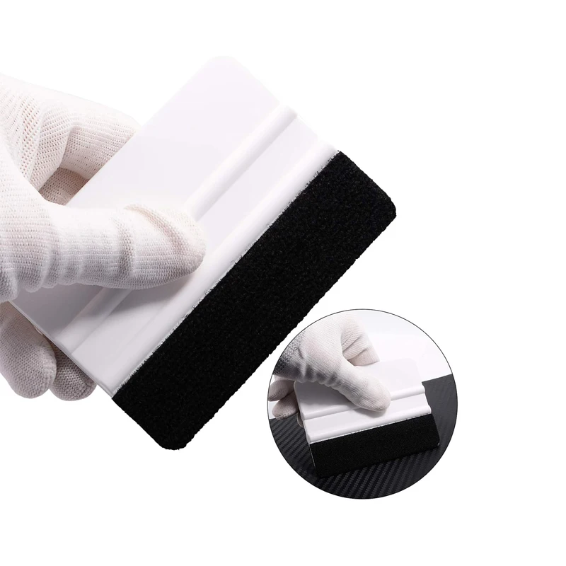 8pcs/set Car Wrapping Tools Kit Vinyl Scraper Cutter Carbon Film Squeegee Vinyl Spatulas Plastic Wrap Tools Window Tinting Tools