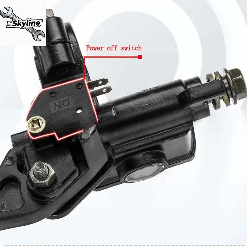 22mm Motorcycle Hydraulic Brake And Clutch Lever Pump Front Master Cylinder For Dirt Pit Bike  Moped Buggy Go Kart Parts
