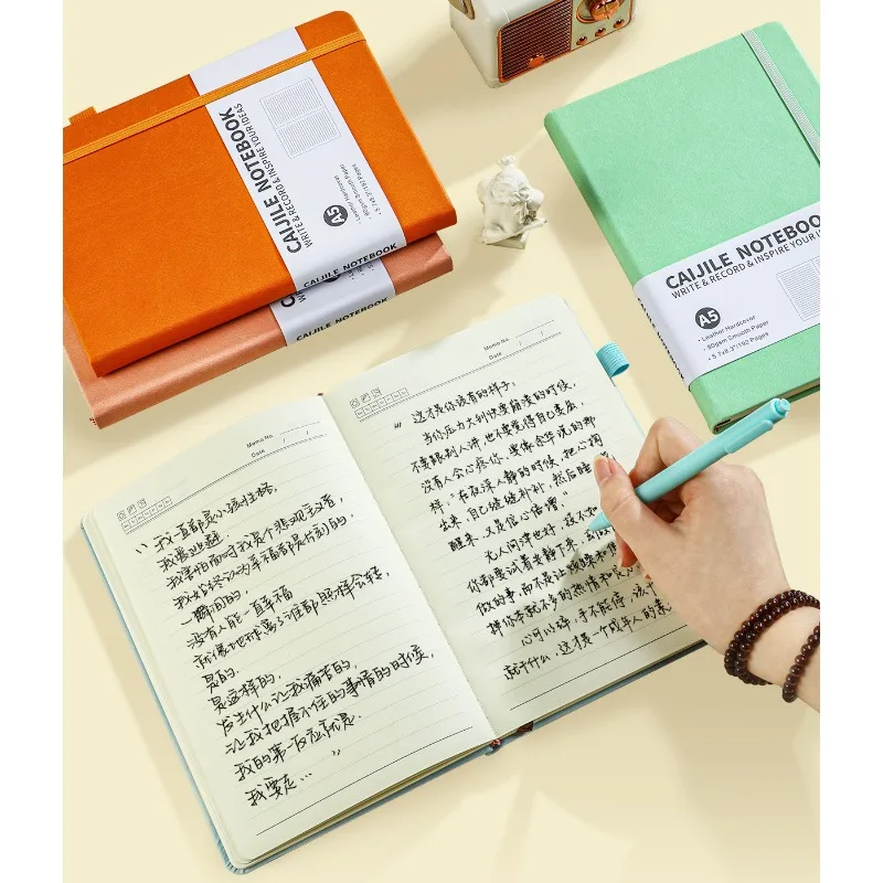 Disney Mickey Student Notebook Anime Character Customization Color Hard Shell Business Office Notebook A5 Horizontal Notebook